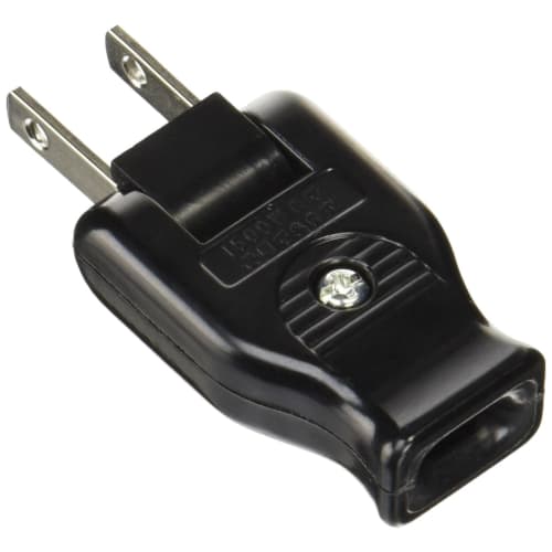 ELPA Movie Plug Wiring Outlet 125V 15A 30mm A-24H(BK)