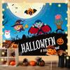 Halloween Backdrop Fabric, Event Hanging Fabric, Bedroom Decorative Wall Hanging