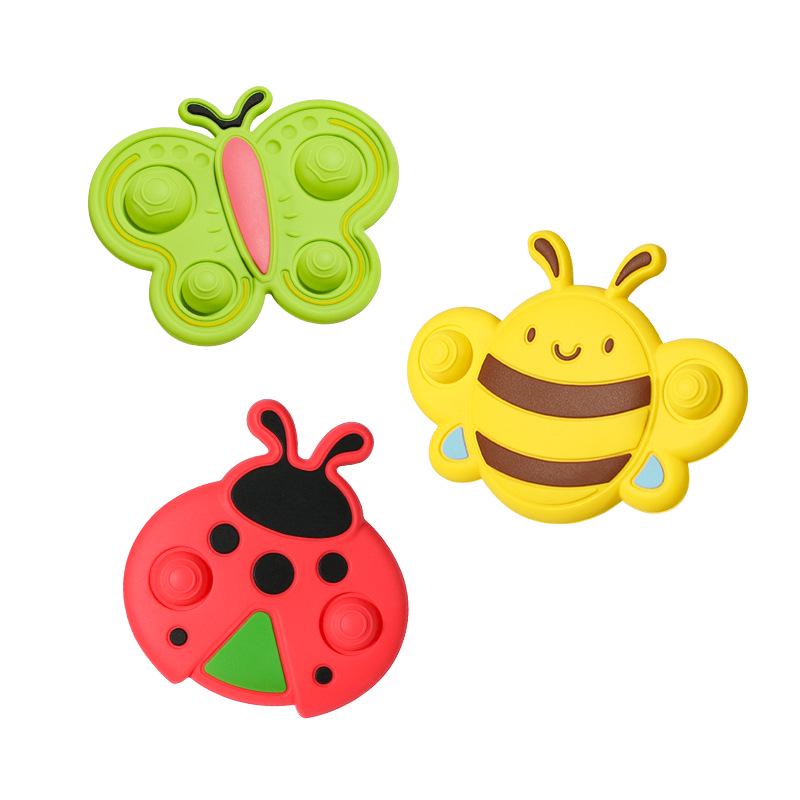 

Насекомое-спиннер-прорезыватель для младенцев и малышей, развивающая игрушка для возраста 0-3 года.