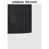 UR Men's Washed Pleated Lapel Shirt