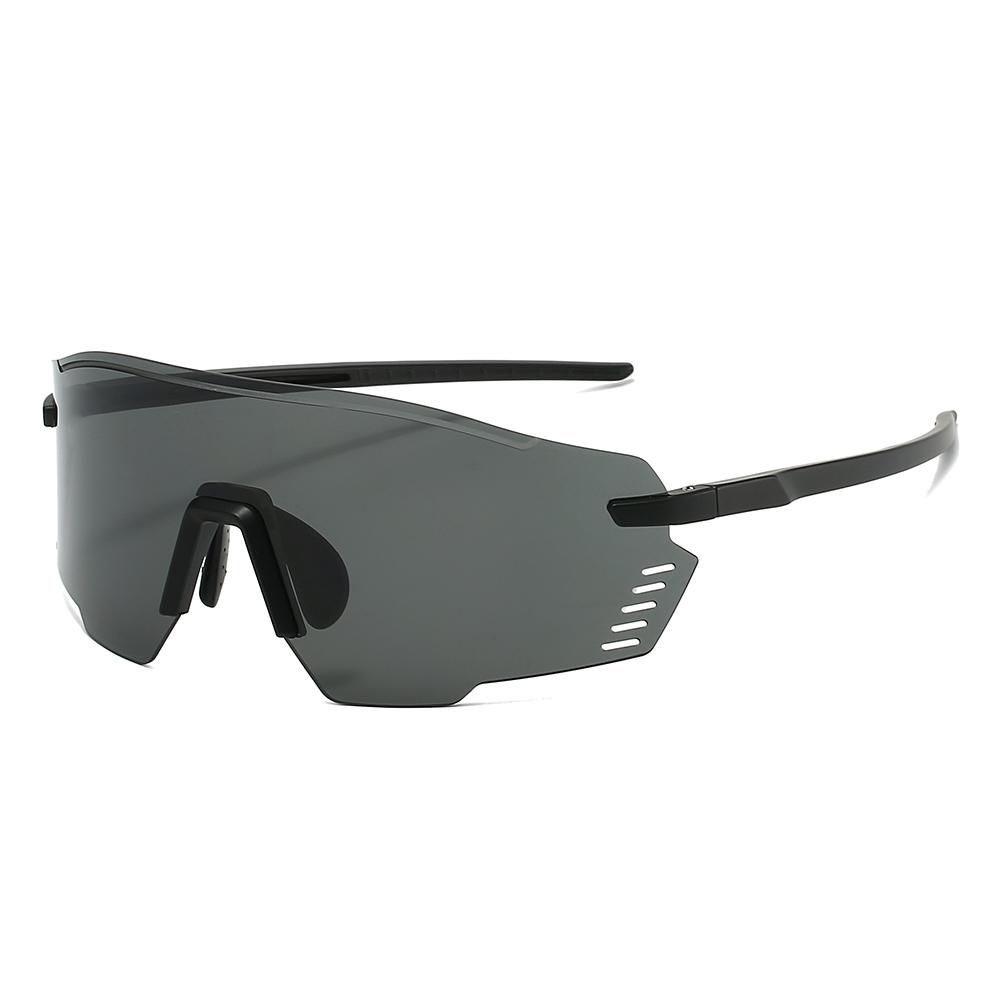 Rimless Oversized Sports Goggle Men  New in Wrapped Round Protective Cycling Sunglasses Women Outdoor Anti-UV Shades