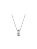 Stonehenge Silver Cubic Necklace Sc25C28E