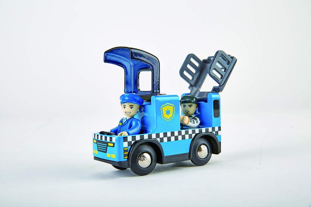 Hape Convoy Truck x 5 x Ages 3 and Wooden Pretend Play E3738 Set, 9.5 3.5 cm, Up, Toy,