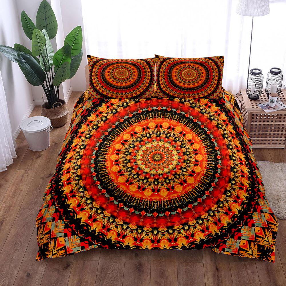 

Комплект постельного белья для мальчиков Vintage Jade Mandala Green Duvet Cover Set King Queen Double Full Twin Single Size Boys EU single(135x200cm)