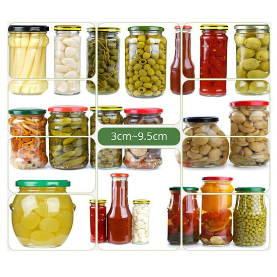 Can Opener Convenient Ergonomic Handle Adjustable Kitchen Manual Canned Fish Lid Opener Cooking Tool Kitchen Gadget