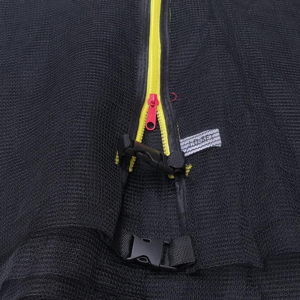 Buiten trampoline net vervanging met rits Valbescherming Veiligheidsnet Springmat Fitnes Accessoires