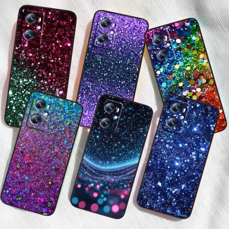 Shining creative patterns For OPPO Reno 5 6 7 A96 A40 A58 Realme GT A74 A78 Neo2 A74 A78 Find X5 X3 X7 X8 Black Phone Case