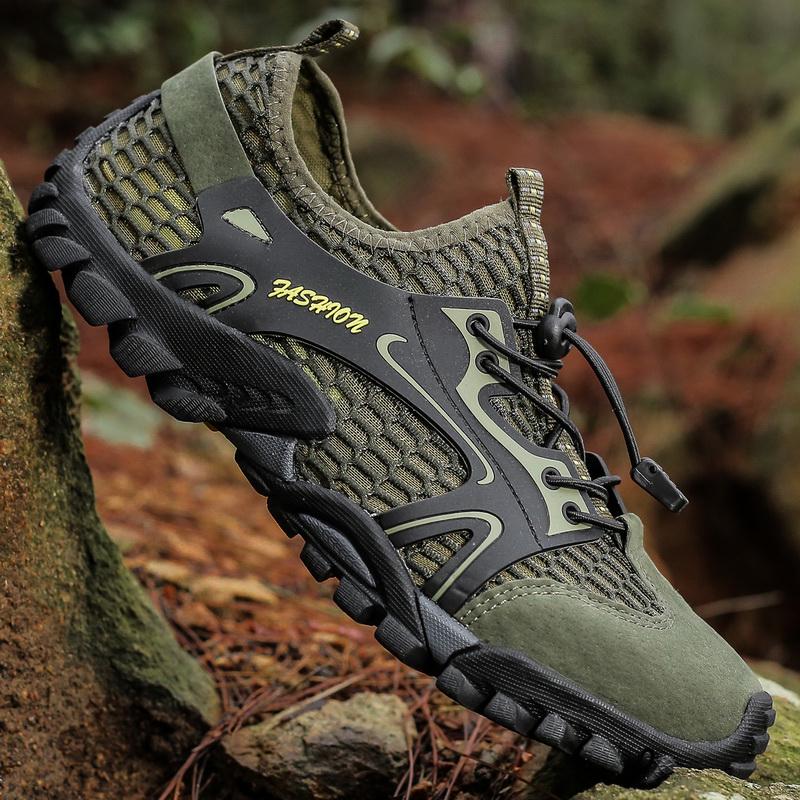 Hiking Trekking Sneakers Men Quick Dry Water Aqua Shoes Non Slip Breathable Outdoor Sport Shoes Plus Size