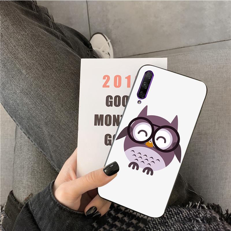 Husă de Telefon Drăguță cu Bufniță Cartoon și Inimi pentru Îndrăgostiți Pentru Huawei P50 Pro P30 P40 Lite P40Pro P20 lite P10 Plus Mate 20 Pro Mate20 X