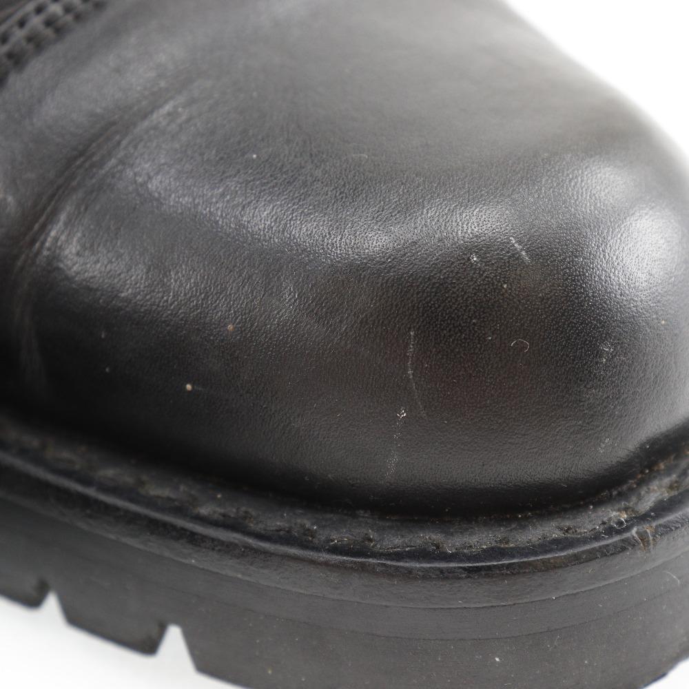 CHANEL boots Sports line black leather Women Used