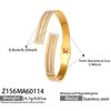 European and American Cross-Border Zircon Daisy Clasp Openable Bracelet - Fresh, Niche, Light Luxury Bracelet Set