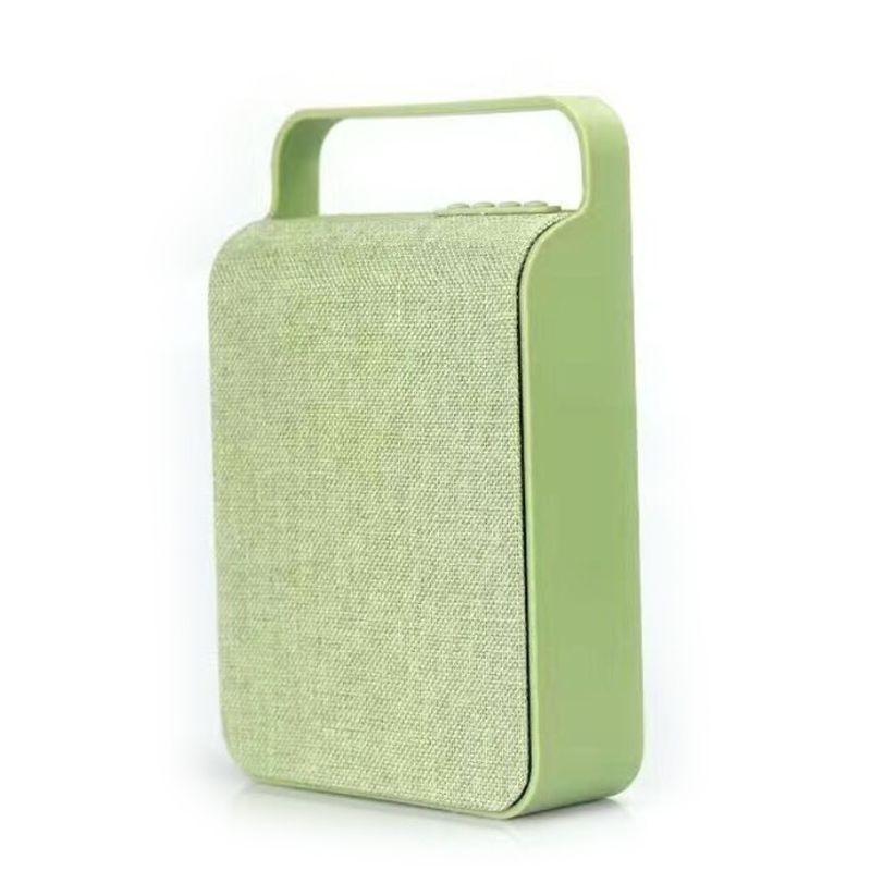 Fashion Fibre Tech Wireless Bluetooth Canvas Speaker Green