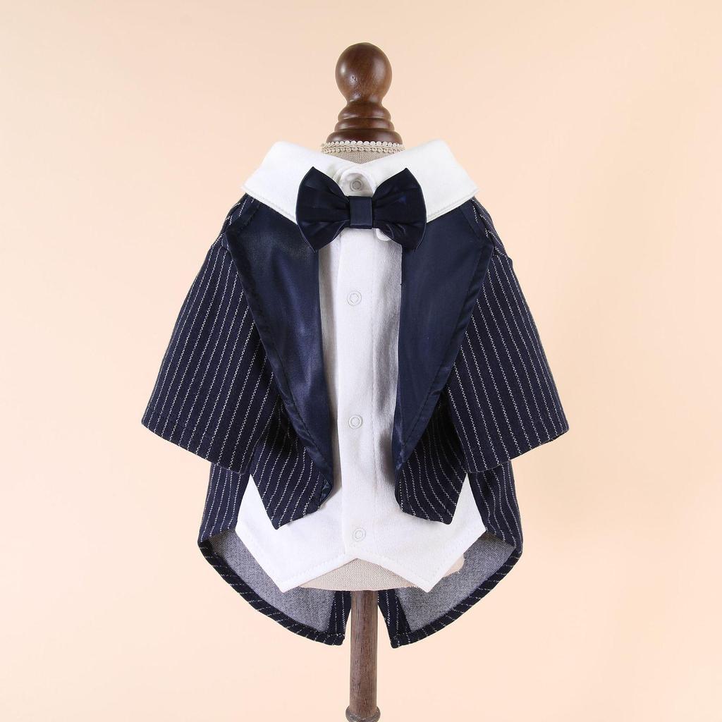 Formal Pet Suit for Small & Medium Dogs: Spring/Autumn Wear for Teddy, Bichon, Kittens