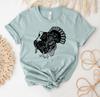 Turkey T-shirt, Thanksgiving Top, Family Dinner Shirt, Best Of Turkey Gift, Turkey Lover T-shirts, Animal Tee, Hunter Top, Women's Gift