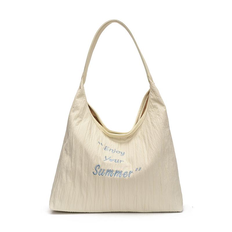 Handbag New Versatile Large Capacity Commuter Solid Color Underarm Shoulder Bag