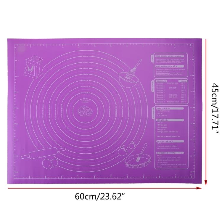 Baking Mat for Rolling Dough Pizza Dough Non-Stick Maker Holder Kitchen Tools