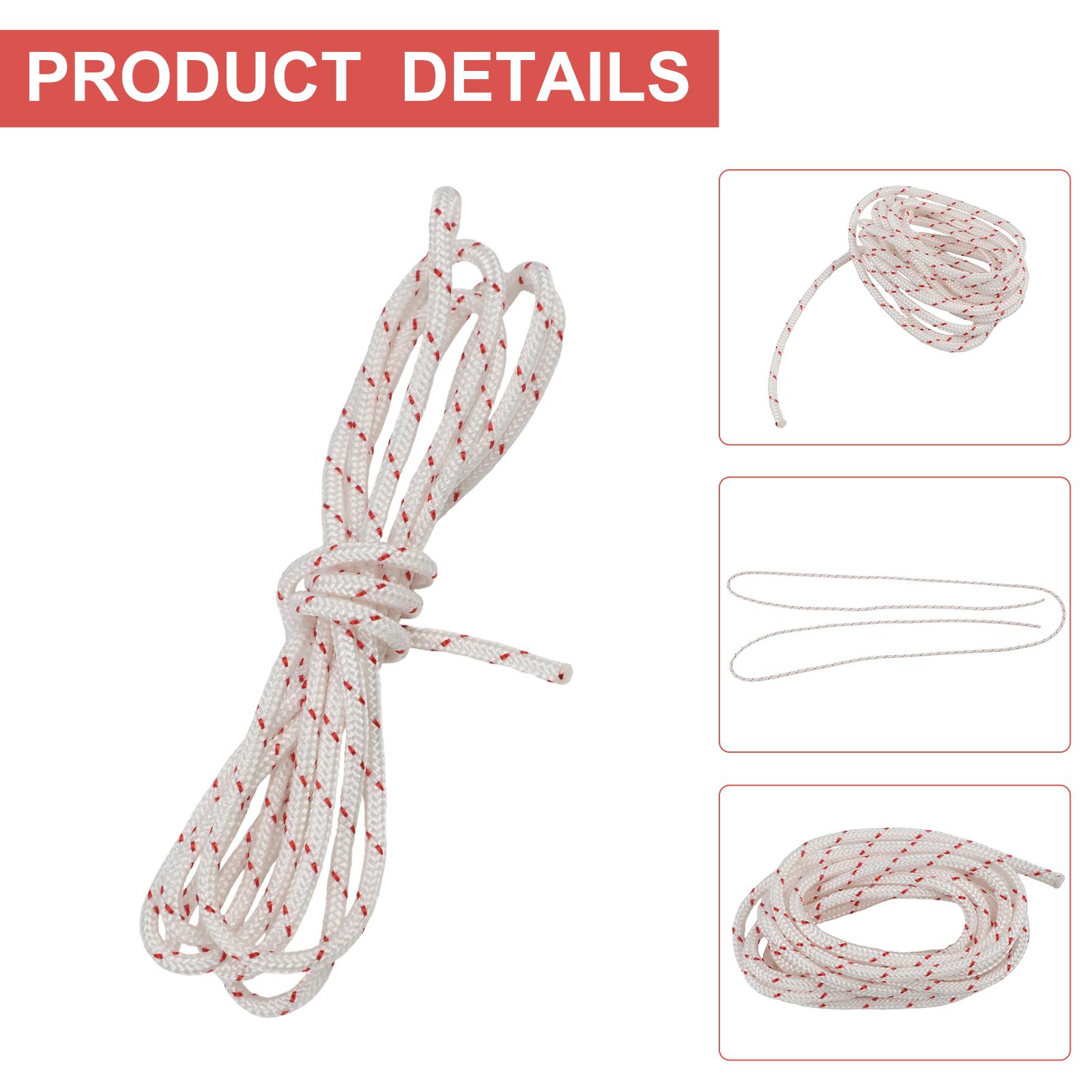 

4.5mm*2m Start Rope Lawn Mower Parts Pull Start Rope High Quality