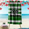 Hannover 96 Custom Name Print Beach Towel, Large Soft Quick Dry Towel for Beach Camping Swimming