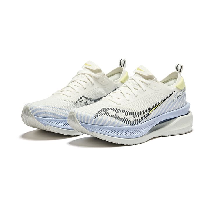 Saucony Unisex Idling White Blue Running Shoes S28211-5