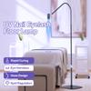 UV Eyelash Lamp Curing Nail Beauty Eyelash UV Eyelash Extension Glue Curing Lamp Adjustable Power Flexible Gooseneck Foot Switch