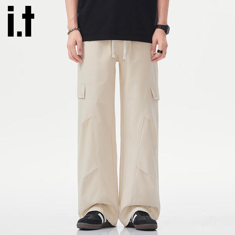 

izzue it Men s Workwear Straight-Leg Casual Pants 3XL