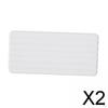 2x Absorbent Diatomite Square Cup Coasters Coaster Mat Bathroom Soap Pad for Hand