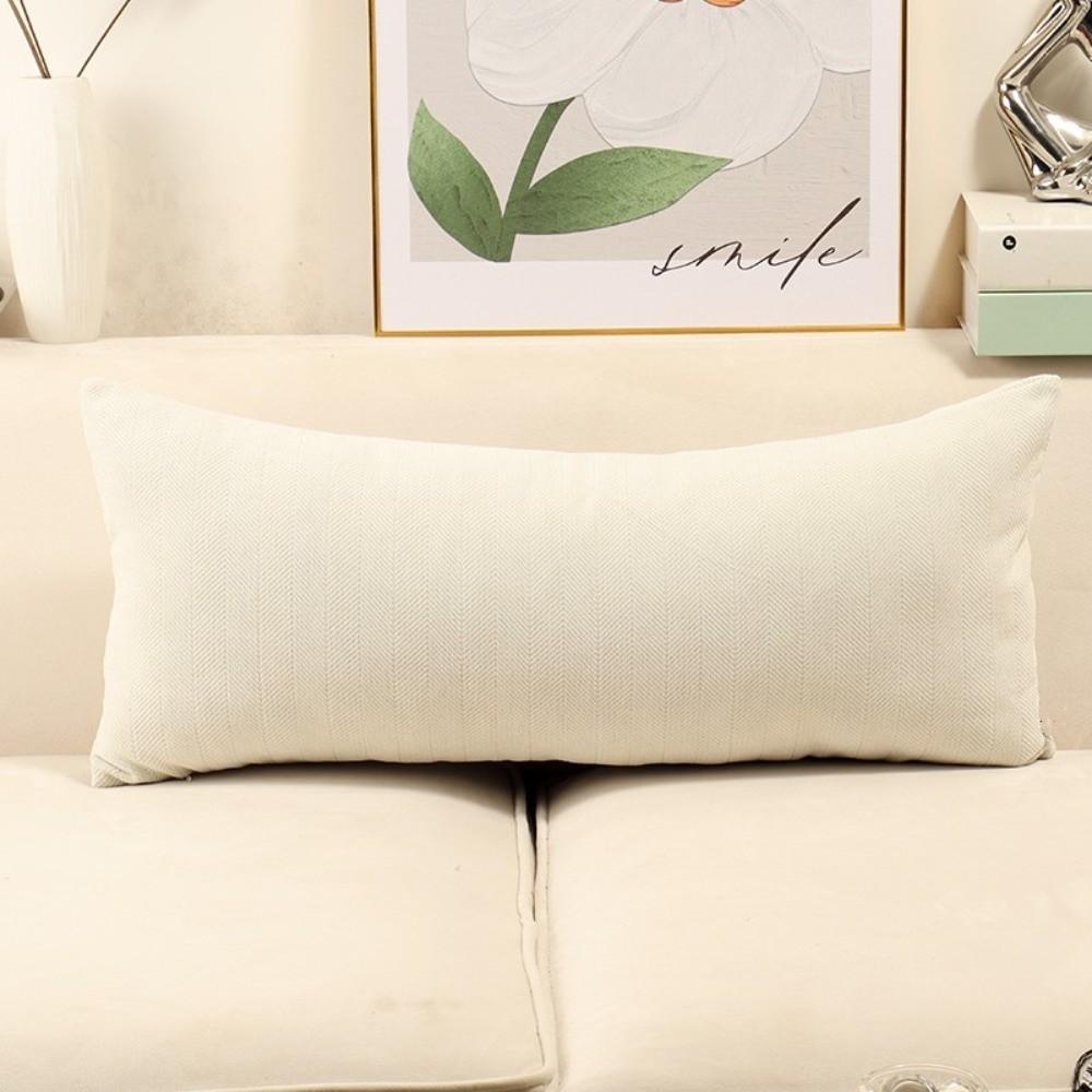 35*90cm Long Pillow Cover Soft Fabric Pillowcase Covers Nordic Lumbar Pillow Cover Home