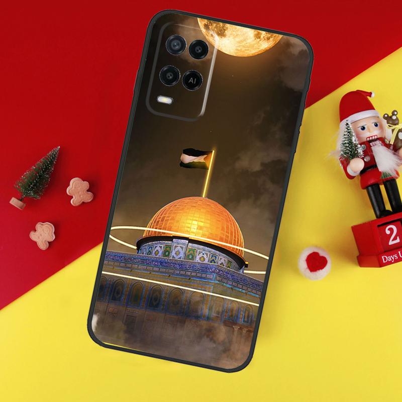 Jerusalem Dome of the Rock Case For Oppo A94 A74 A54 A60 A40 A80 A16 A76 A96 A98 A58 A78 A18 A38 A57 A17 A15 A5 A6 Pro