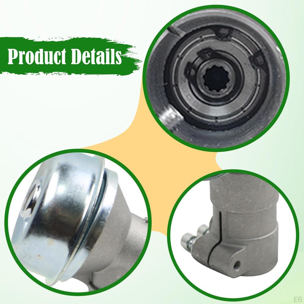 24mm Brush Cutter Gear Head Assembly Components Professional Garden Simple Installation Replacement