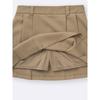Gu By Uniqlo Side Pleated Skirt