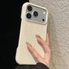 White Denim Pattern Phone Case for Apple 17 Pro Max, 16/15, New 14 Pro Max, 13 Mini