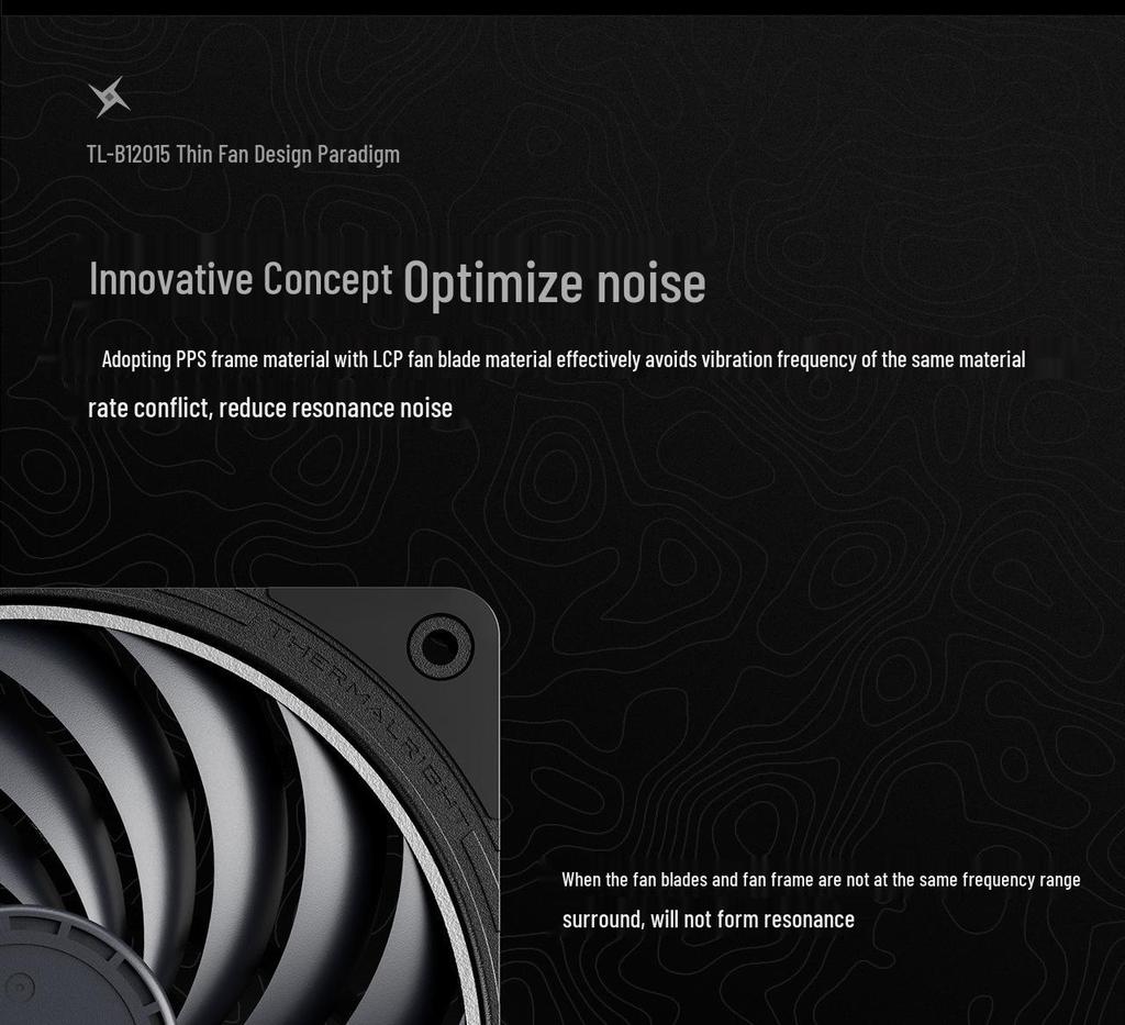 Thermalright TL-B12015EX 12cm Slim Cooling Fan