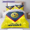 Club America Pattern Bedding,Quilt Set Quilt Cover Pillowcase Home Birthday Gift(1 * Duvet Cover + 2 * Pillowcase, Without Core)