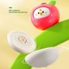 Cartoon Fruit Spinning Top Toy Multi-player Interactive Banana Orange Durian Pear Press Gyroscope Battle Toy Toddlers Educational Spinner Toy