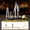 Stainless Steel Glass Cocktail Shaker Set