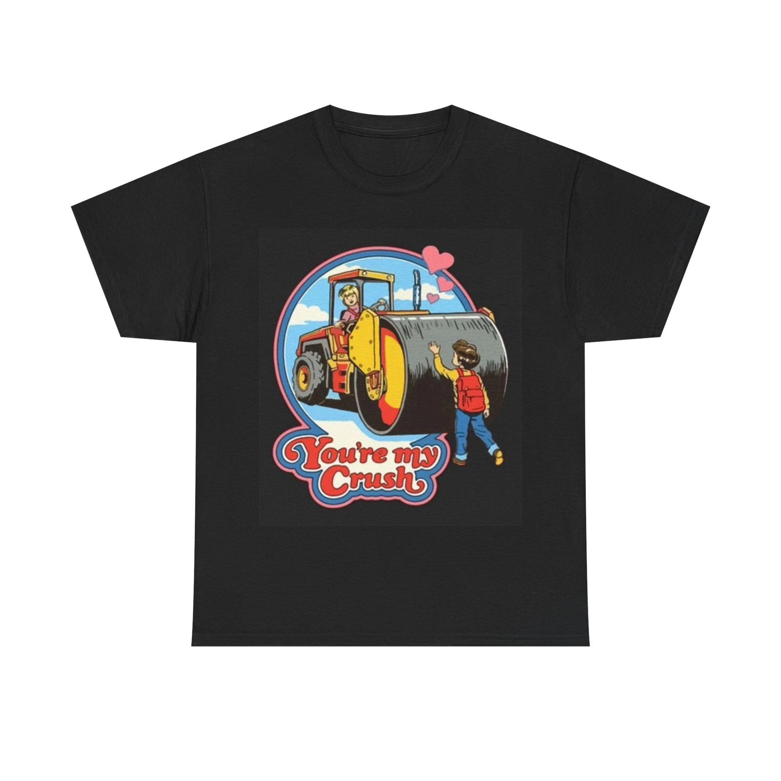 Men s and Women s T-shirts Your My Crush XXL
