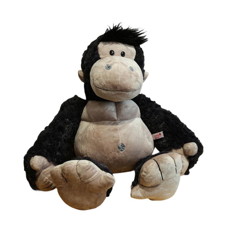 Wholesale Jungle Animal Plush Toy Cartoon Gorilla Lion Tiger Giraffe Stuffed Doll