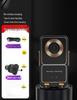 Transparent Cyberpunk Car Wireless Charger & Anti-shake LED Phone Mount