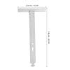 4 Pcs Stainless Steel Roller Shutter Suspension Spring Parts Aluminum Alloy Hanger Hook Accessories For Shutters Repair Open