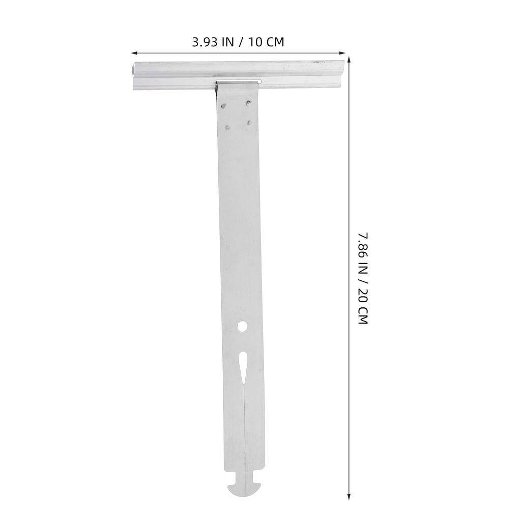 4 Pcs Stainless Steel Roller Shutter Suspension Spring Parts Aluminum Alloy Hanger Hook Accessories For Shutters Repair Open