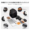 Camera Compatible with DSLR 5L Compact Camera Camera Accessory [K&F CONCEPT] Backpack, Cameras, Capacity, Small, Lightweight, Water-Repellent, Case,