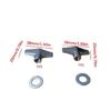 Safety Friendly Zinc Alloy Solid Butterfly Drum Nut Knob Recyclable Material Secure Locking Sustainable Music Gear