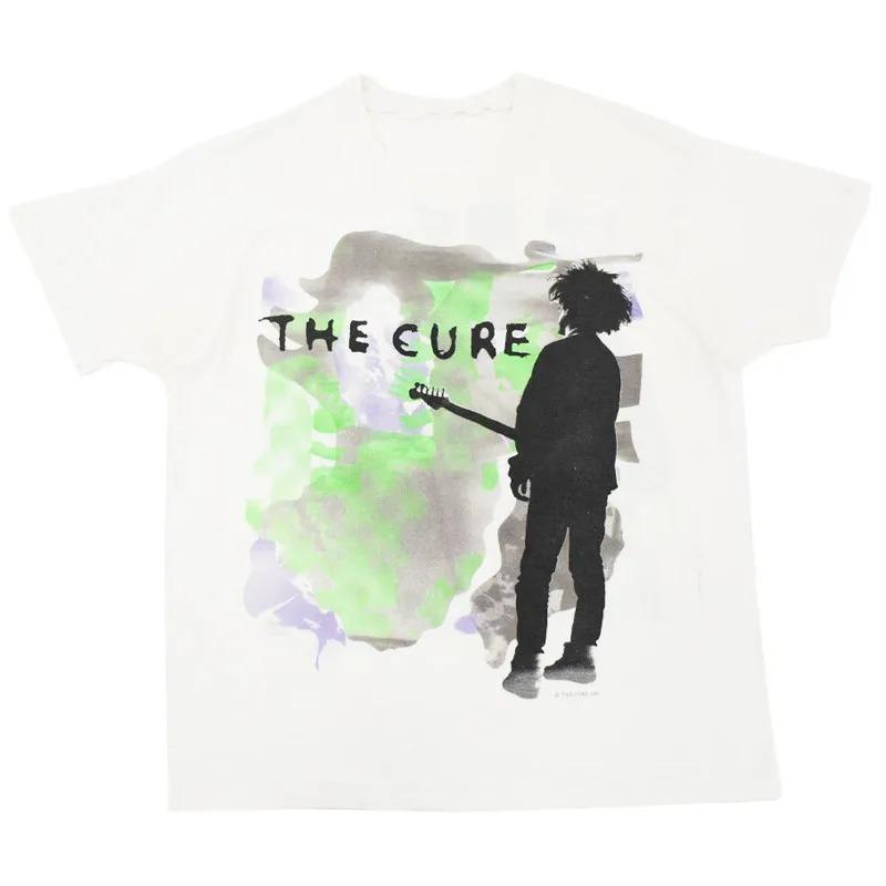 Pop 2026 The Cure Rock Band Boys Dont Cry American Casual Shortsleeved Tshirt Suitable For Both Unisex And Unisex