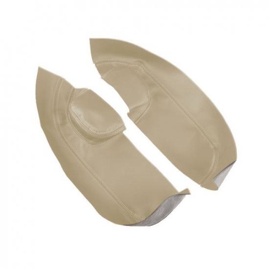 Front Interior Door Handle Armrest Panel Leather Cover For Dodge Caravan 4 2004