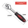 Fly Ratchet Wrench Set: Large, Medium, Small - 24T Straight, 72T Bent, Quick Release, Reversible, Auto Repair Tools