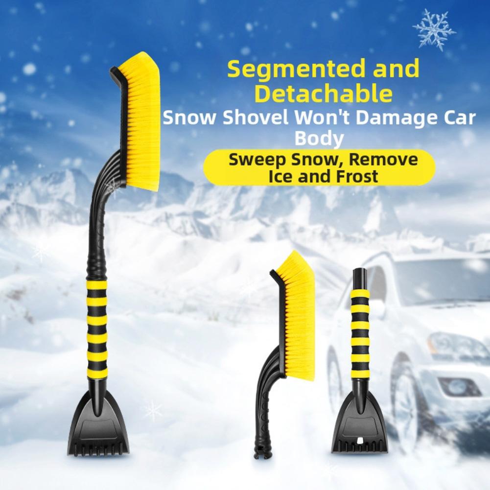Snow Shovel Brushes Detachable Ice Scraper Multi-functional Snow Removal Ice Brushes Winter Car Cleaner Extendable Snow Shovel China Mainland
