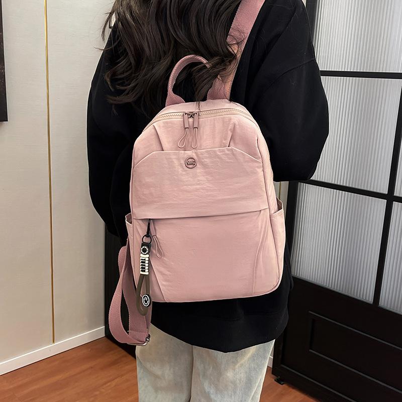 Simple Casual Backpack, Women's New Student School Bag, Light Commuter Backpack When Going Out
