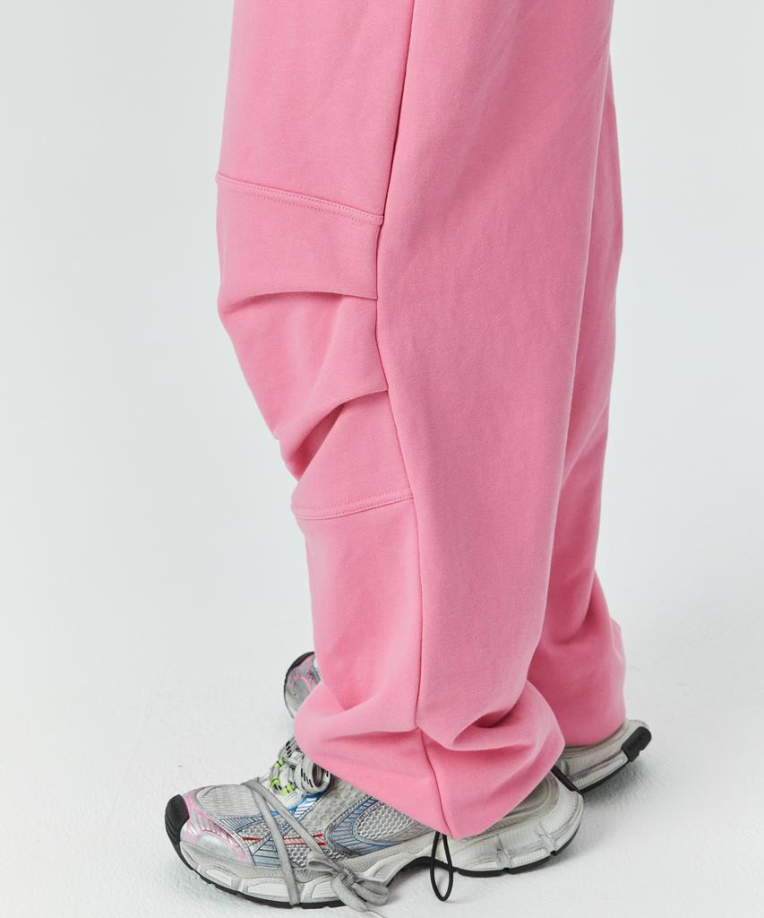 ATTENTIONROW Edition 1. Army Washed Training Pants (Neon Pink)