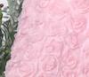 3D Rose Midi Tulle Skirt - Fluffy, Elastic High Waist, Slimming, Versatile A-line for Women