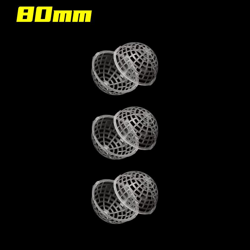 

5/10pcs Empty Porous Suspension Ball Plastic Filler Biological Floating Cage Balls Gardening Plant Nursery Pot Hanging Basket 5pcs